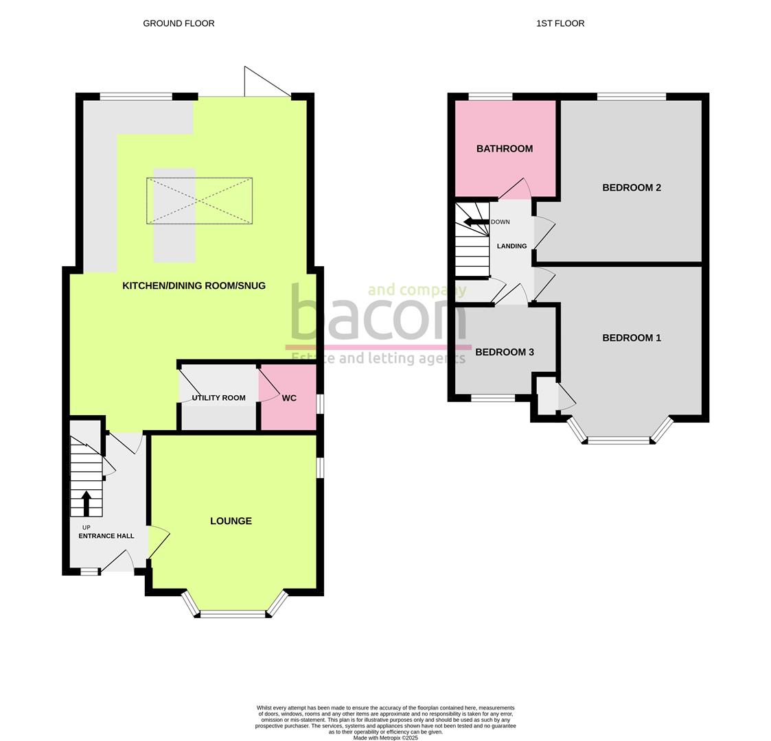 Floor Plan | House - Semi-Detached | Pelham Road, Worthing | Sold - Subject to Contract